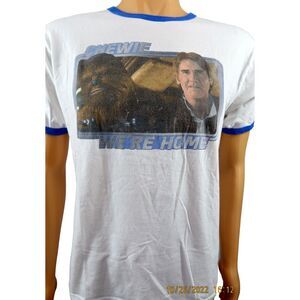Star Wars T Shirt‎ Size M Chewbacca Han Solo Chewie Where Home Disney parks